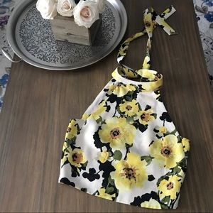 Sunny Floral Crop Top